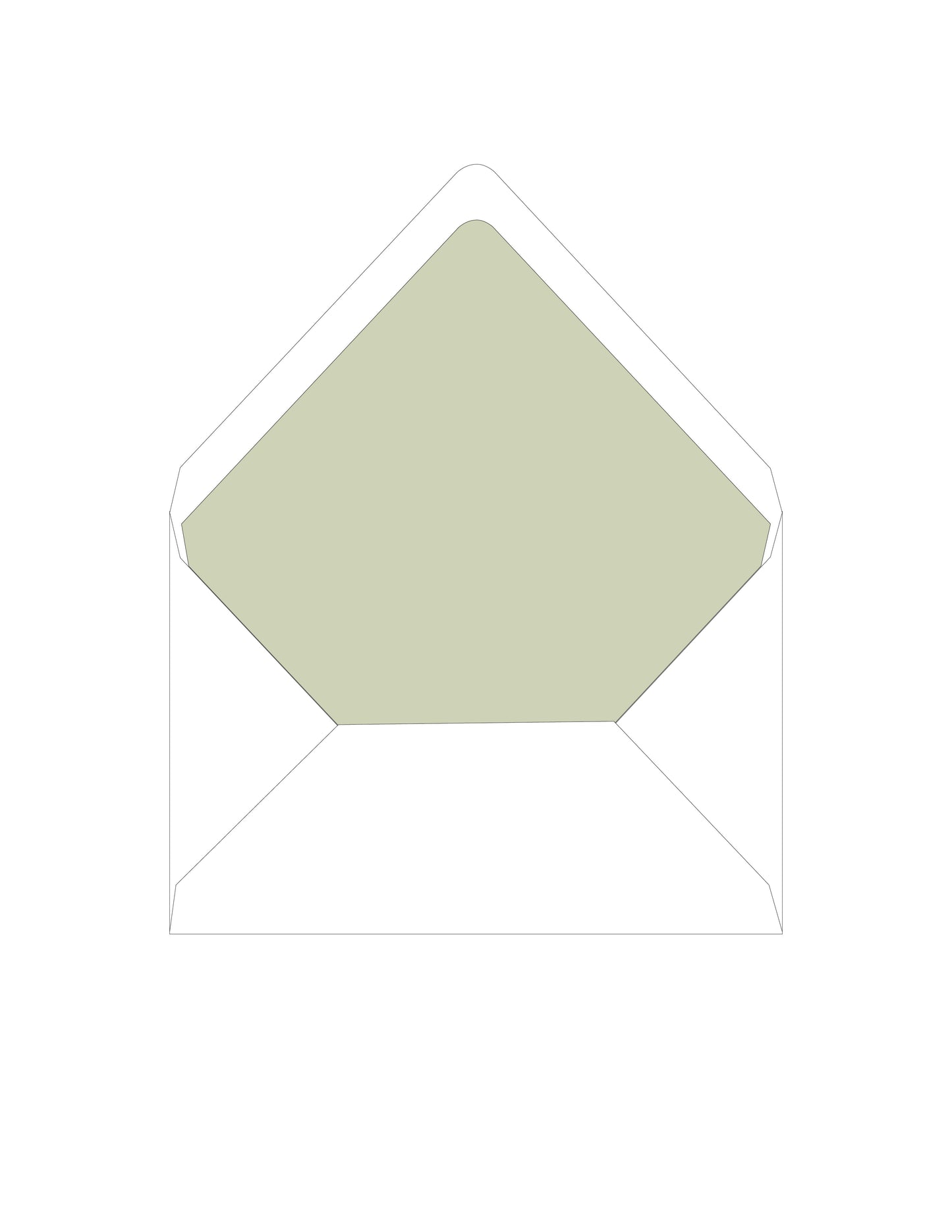 Partridge and Pears Green Liner