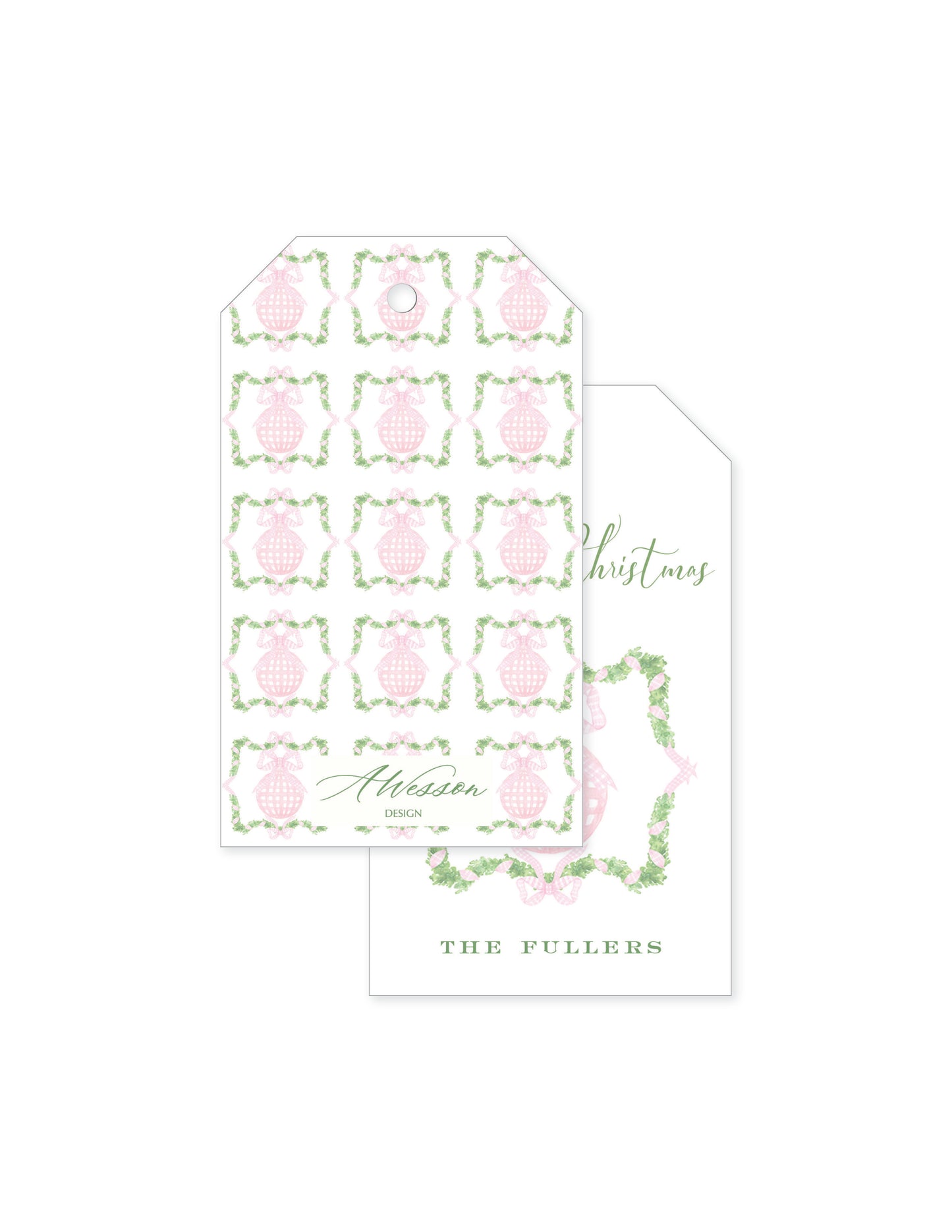 Carolina Christmas Ornament Tag