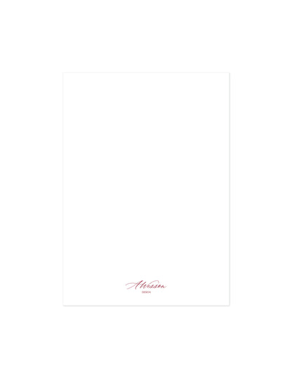 Burgundy Christmas Garland