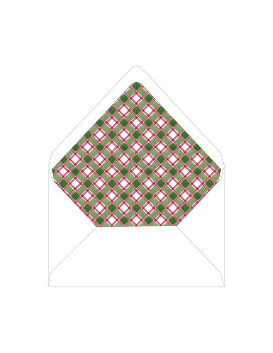 Burgundy Christmas Liner