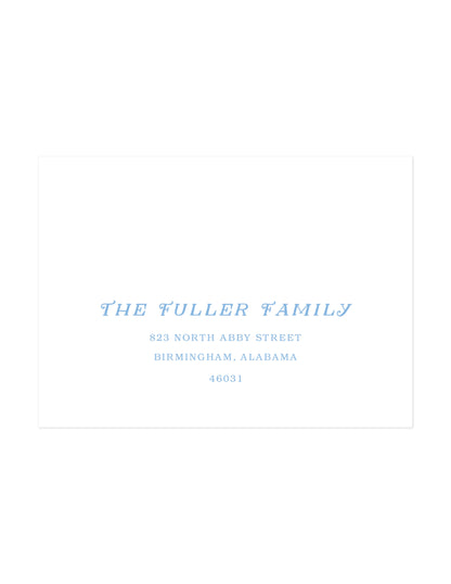 Recipient Address Printing Option Two