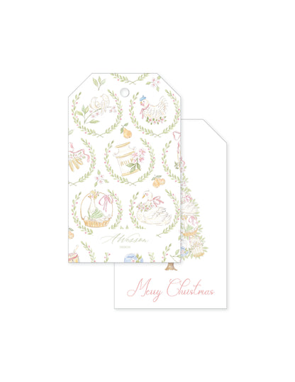 Partridge and Pears Tree Tag