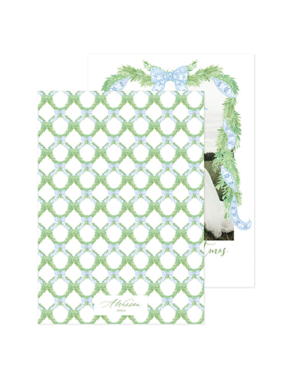 Chinoiserie Blue Garland