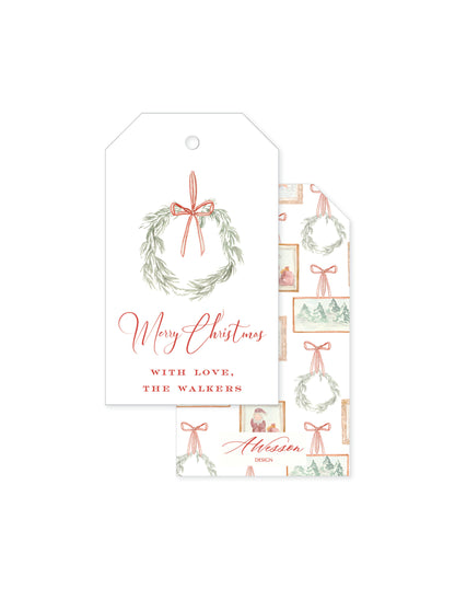 Classic Christmas Tag
