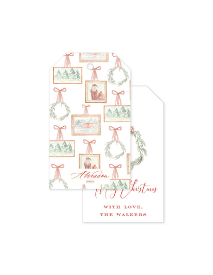 Classic Christmas Tag
