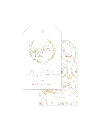 Partridge and Pears Partridge Tag