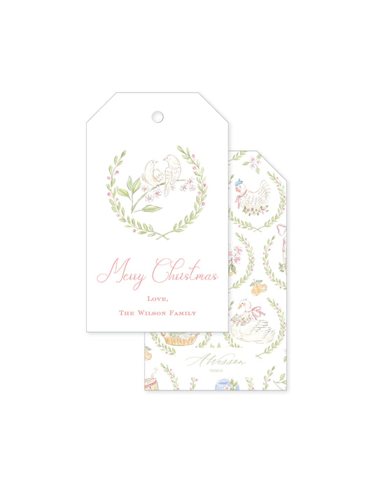 Partridge and Pears Partridge Tag