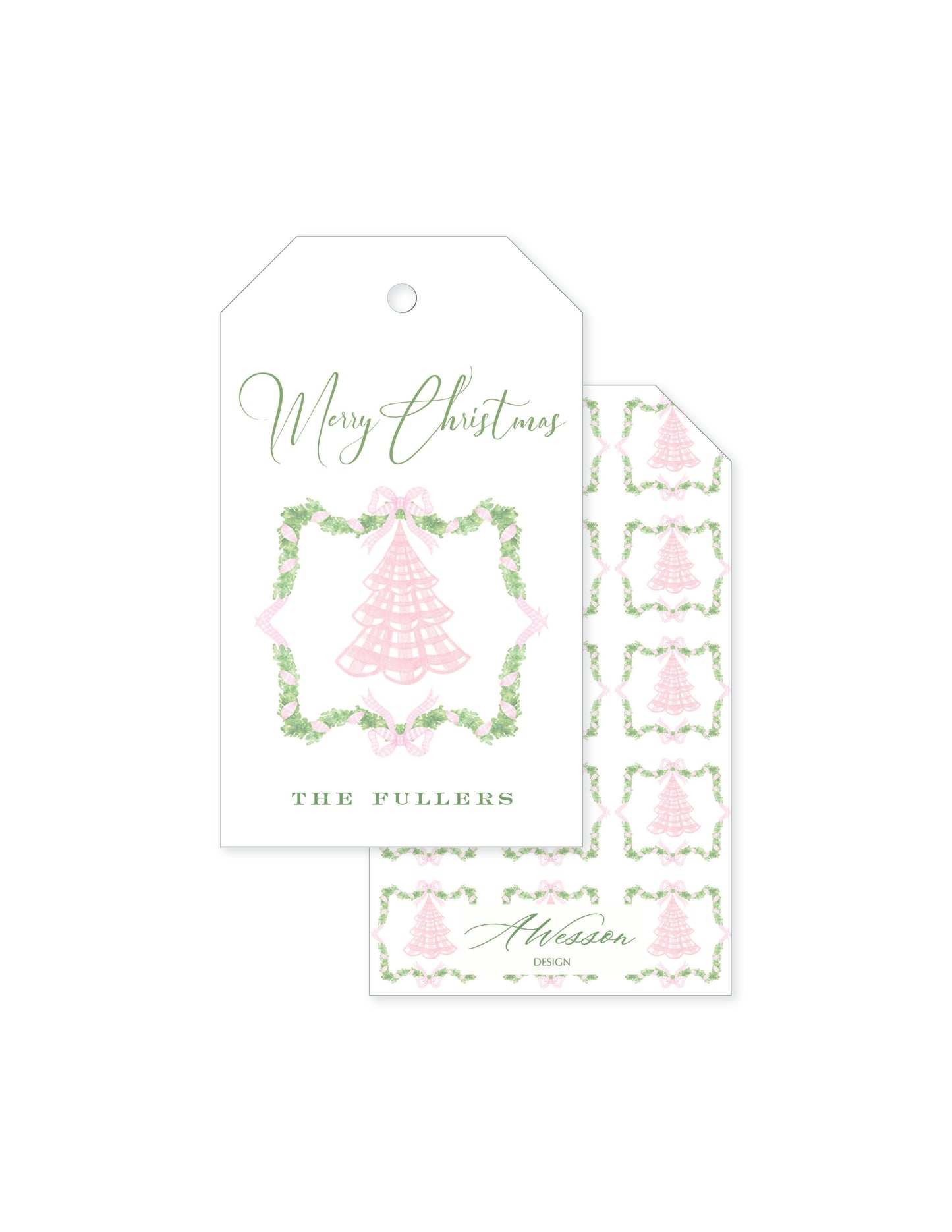 Carolina Christmas Tree Tag