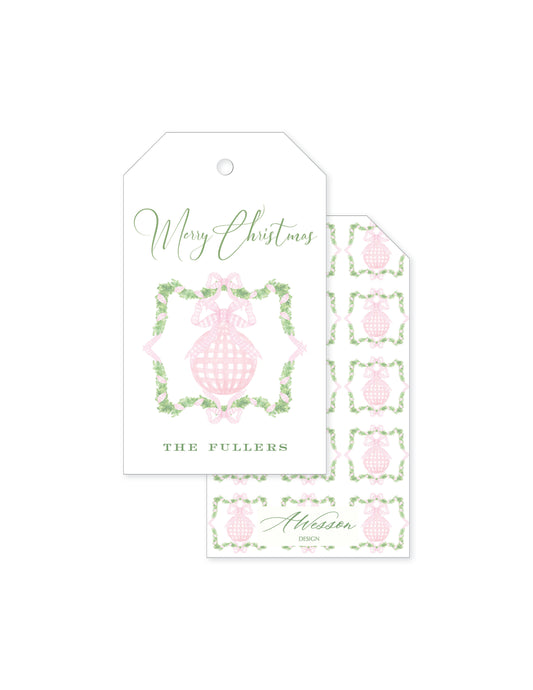 Carolina Christmas Ornament Tag