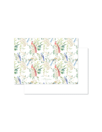 Ornate Gold Crest Notecard