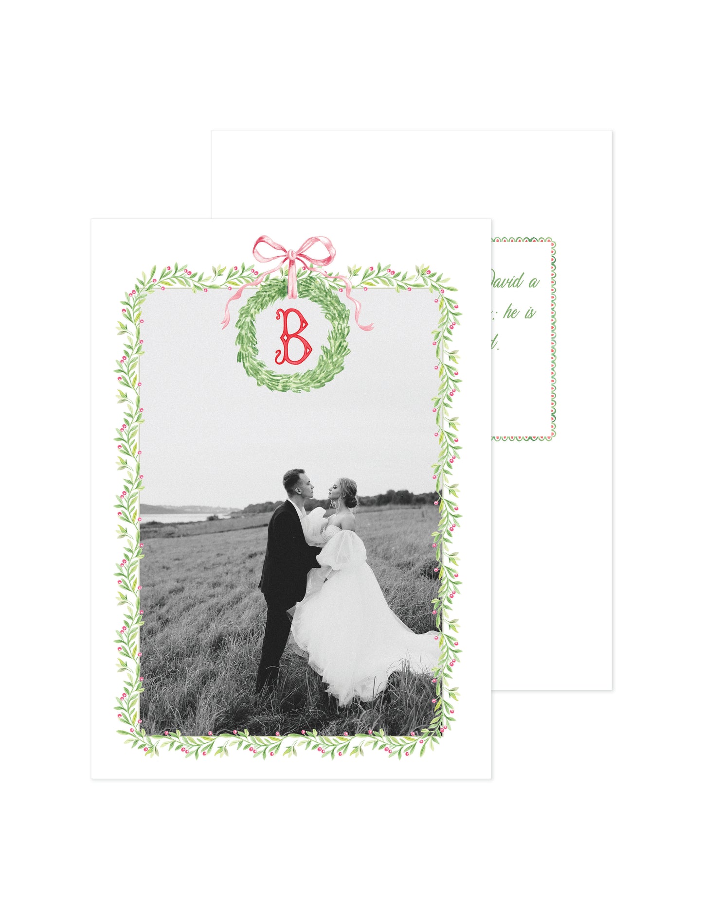 Christmas Holly Wreath