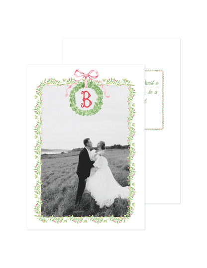 Christmas Holly Wreath